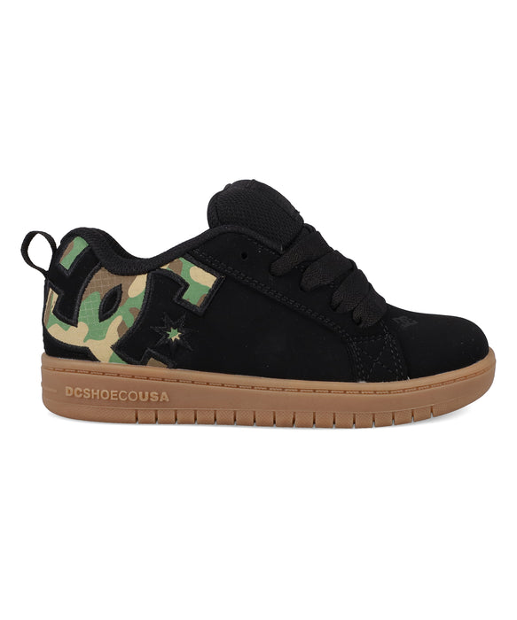 DC SHOES キッズ KS COURT GRAFFIK BOYS シューズ 【2026年秋冬モデル】 011 / 24CM