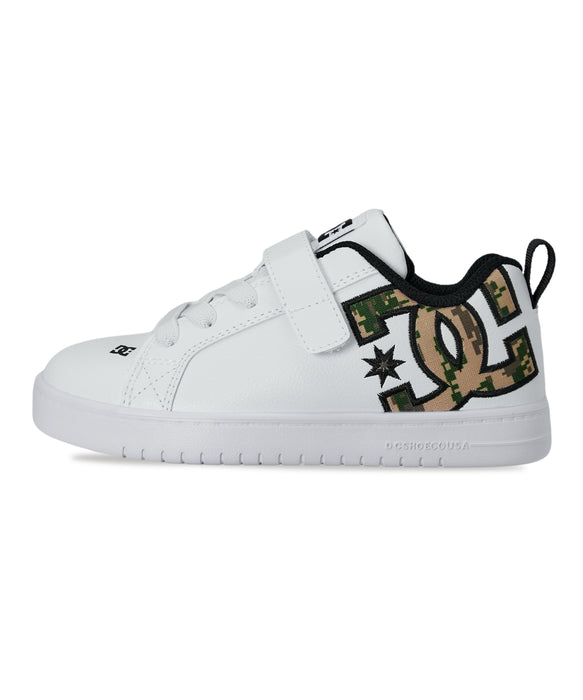 DC SHOES キッズ KS COURT GRAFFIK LITE EV シューズ 【2026年秋冬モデル】 WCO / 24CM