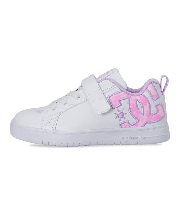 DC SHOES キッズ KS COURT GRAFFIK LITE EV シューズ 【2026年秋冬モデル】 WCP / 24CM