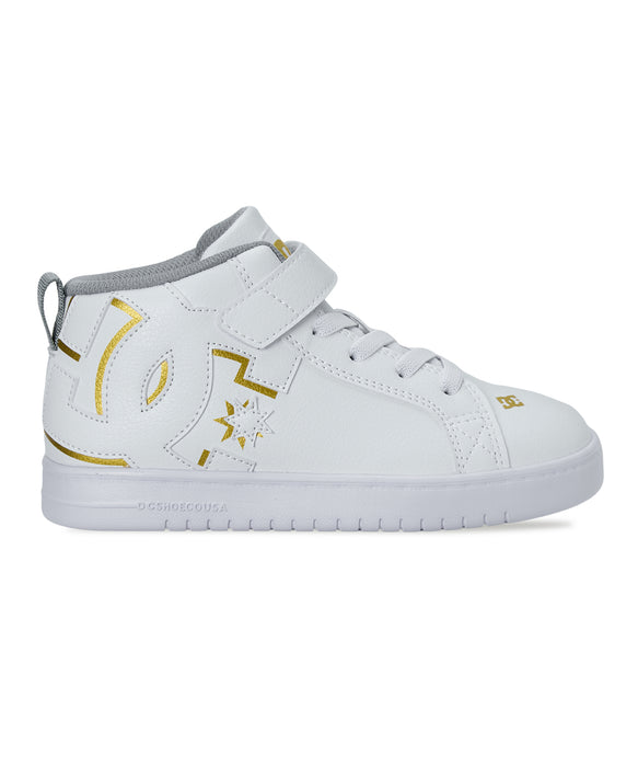DC SHOES キッズ KS CG HI-TOP LITE EV シューズ 【2026年秋冬モデル】 WGL / 24CM