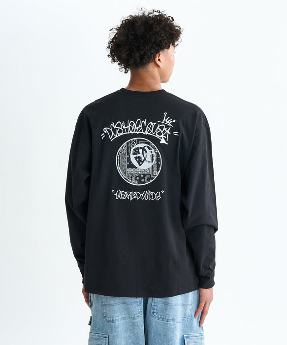 【OUTLET】DC Shoes 25 GAME APP LS 長袖Tシャツ メンズ
