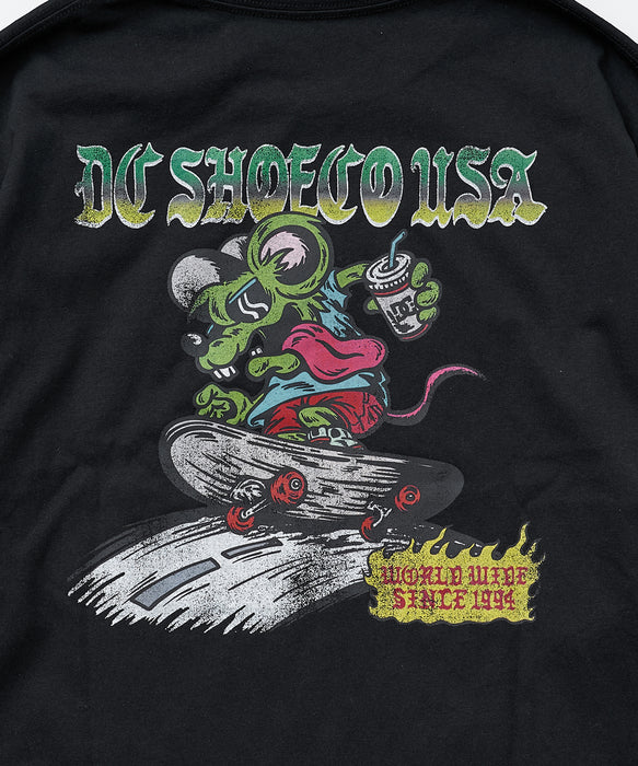 【SALE】DC SHOES メンズ 26 SPRINT RAT LS ロンT 長袖Tシャツ【2026年春夏モデル】