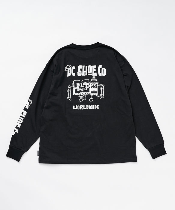 【SALE】DC SHOES メンズ 26 PLAY BUDDY LS ロンT 長袖Ｔシャツ【2026年春夏モデル】