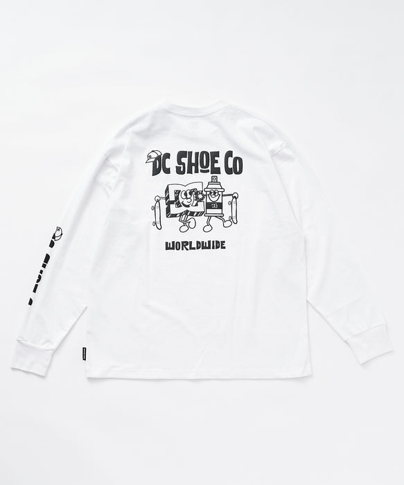 【SALE】DC SHOES メンズ 26 PLAY BUDDY LS ロンT 長袖Ｔシャツ【2026年春夏モデル】