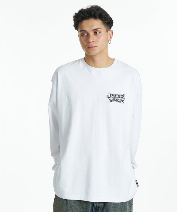 DC SHOES メンズ 26 HIDDEN LS ロンT 【2026年秋冬モデル】 WHB / XL
