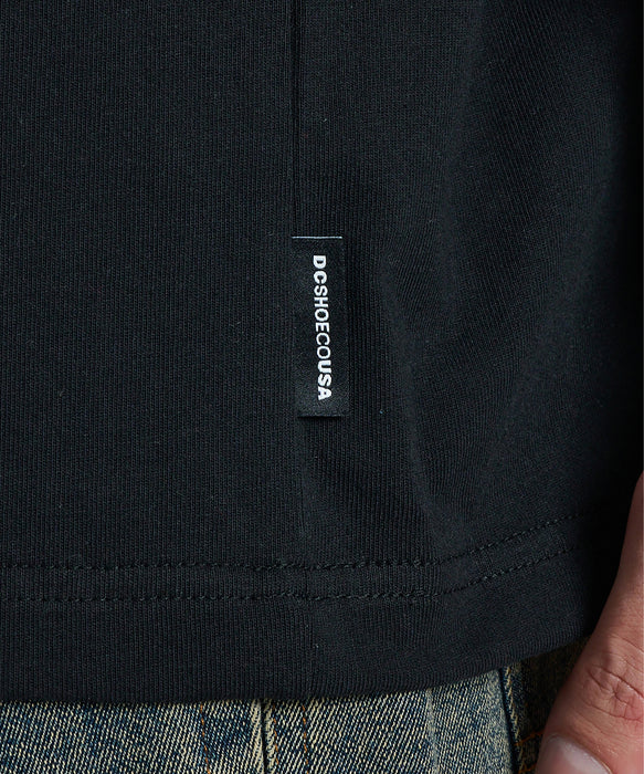 DC SHOES メンズ 26 CHROME LS ロンT 【2026年秋冬モデル】 BLK / XL