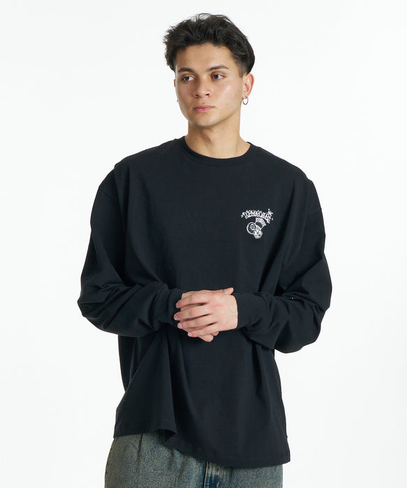 DC SHOES メンズ 26 GAME APP LS ロンT 【2026年秋冬モデル】 BLK / XL