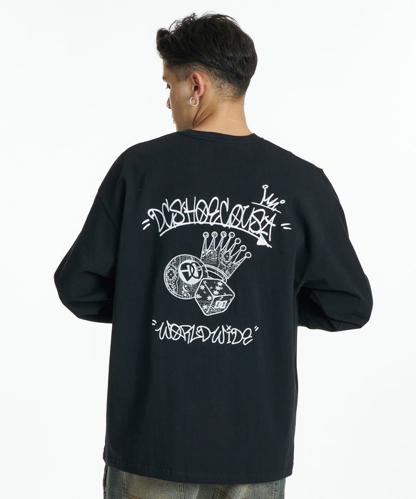 DC SHOES メンズ 26 GAME APP LS ロンT 【2026年秋冬モデル】 BLK / XL