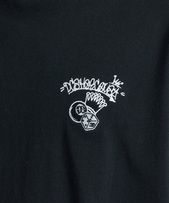 DC SHOES メンズ 26 GAME APP LS ロンT 【2026年秋冬モデル】 BLK / XL