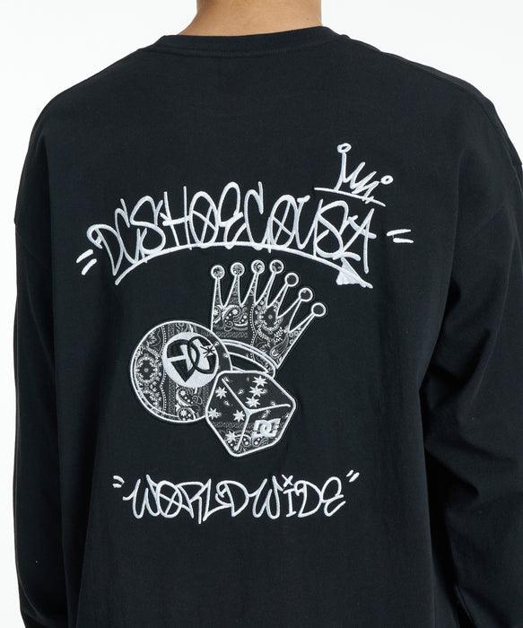 DC SHOES メンズ 26 GAME APP LS ロンT 【2026年秋冬モデル】 BLK / XL