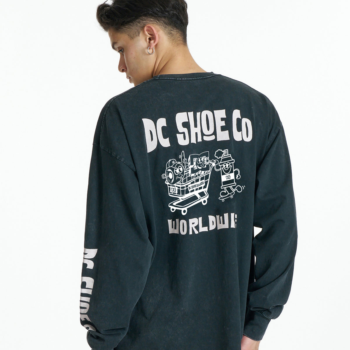 DC SHOES メンズ 26 MISCHIEF CREW LS ロンT 【2026年秋冬モデル】