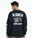 DC SHOES メンズ 26 MISCHIEF CREW LS ロンT 【2026年秋冬モデル】 BLK / XL