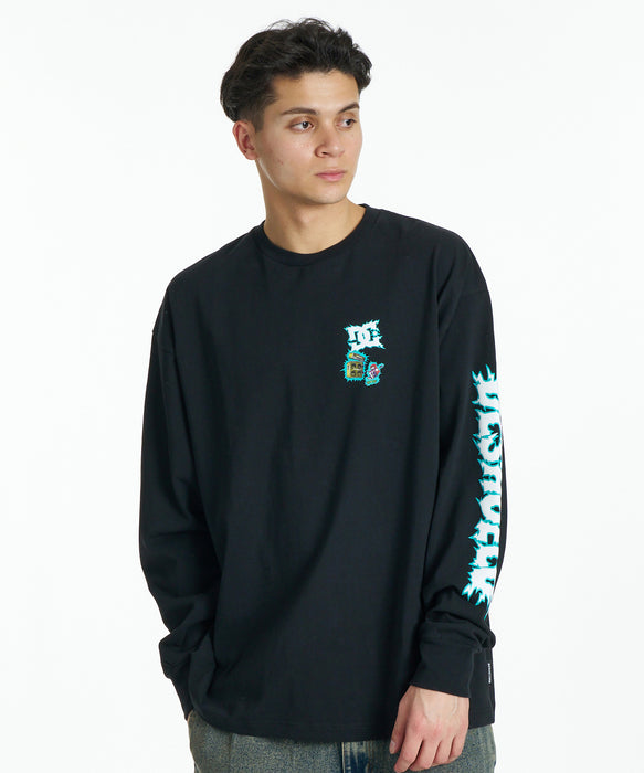 DC SHOES メンズ 26 ELECTRIC LS ロンT 【2026年秋冬モデル】 BLK / XL