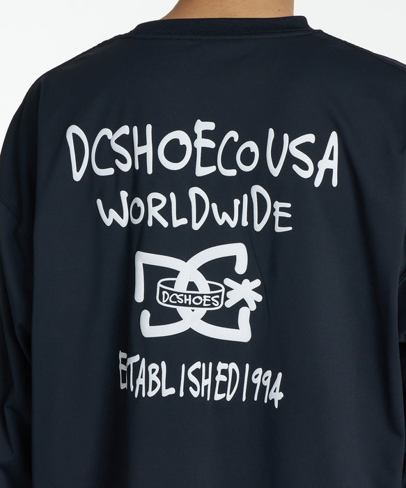 DC SHOES メンズ 26 SCRIBBLE LS ロンT 【2026年秋冬モデル】 BLK / XL