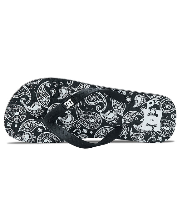 DC SHOES メンズ DC 3P-SLIP GRAFFIK ビーチサンダル 【2026年春夏モデル】 BLW / 29CM