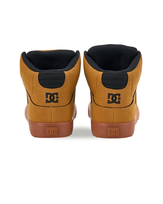 DC SHOES メンズ PURE HIGH-TOP SE SN シューズ 【2026年秋冬モデル】 TAN / 29CM