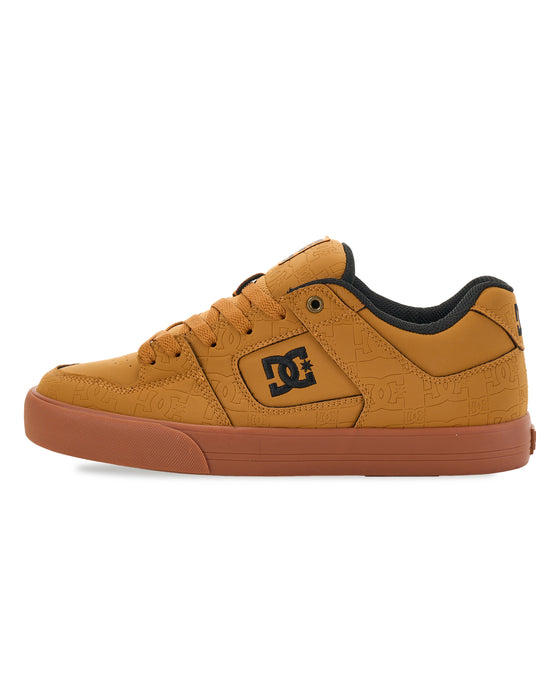 DC SHOES メンズ PURE SE SN シューズ 【2026年秋冬モデル】 TAN / 29CM