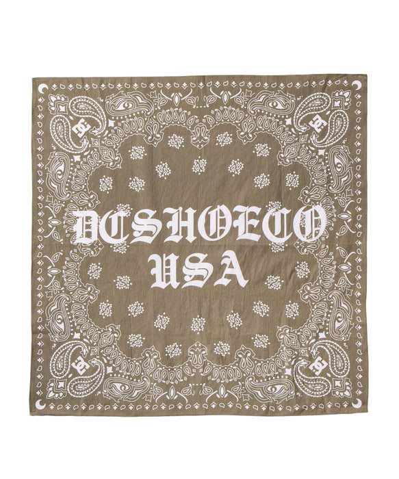 DC SHOES メンズ 26 PAISLEY BANDANA その他アクセサリー 【2026年秋冬モデル】 BEG / F