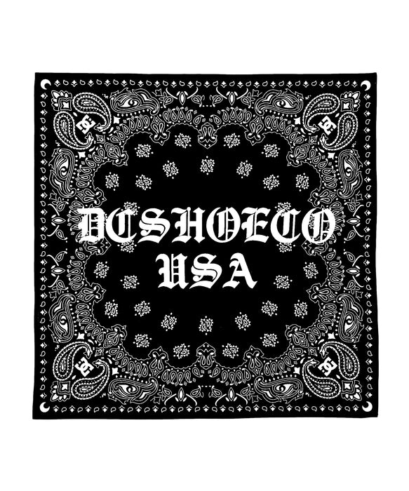 DC SHOES メンズ 26 PAISLEY BANDANA その他アクセサリー 【2026年秋冬モデル】 BLK / F
