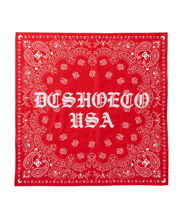 DC SHOES メンズ 26 PAISLEY BANDANA その他アクセサリー 【2026年秋冬モデル】 RED / F