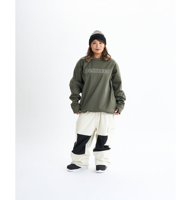 【OUTLET】DC Shoes 24 DC SNOW CREWNECK