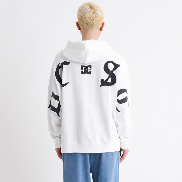 【BUY 2 20%OFF】【OUTLET】DC Shoes 23 BIG OE BACK LOGO ZH ジップフーディ パーカー メンズ