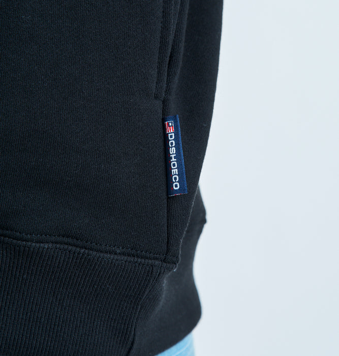 【OUTLET】【直営店限定】DC Shoes 24 8BALL&DICE HALF ZIP PULLOVER