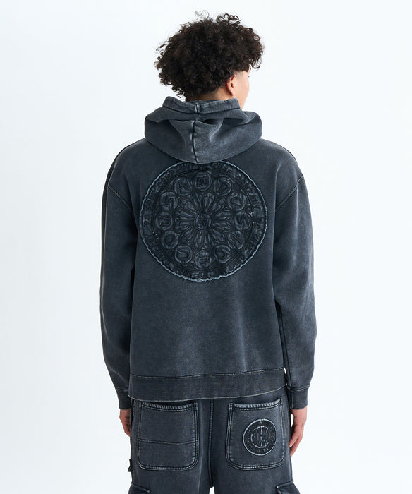 DC Shoes 25 HIDDEN DRAWING PH フーディ パーカー 裏起毛