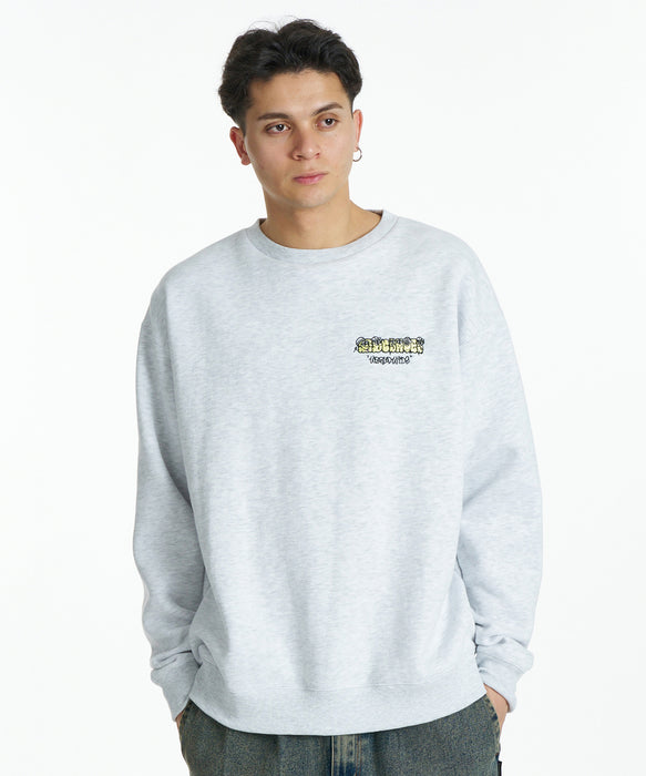 DC SHOES メンズ 26 SK TEAM CREW トレーナー 【2026年秋冬モデル】 GRY / XL
