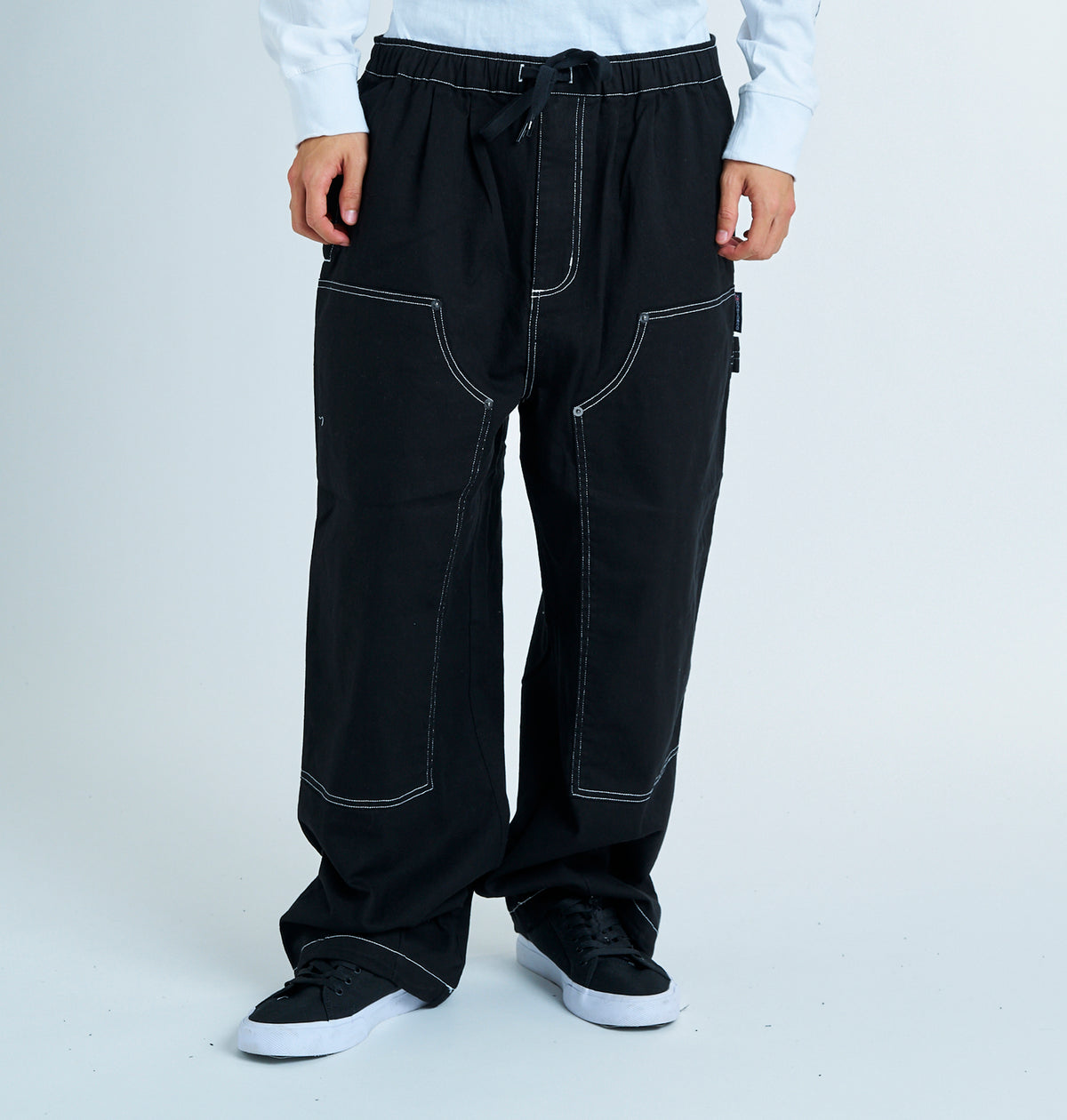 Cocoa　フーディ2枚とパンツ OUTLET】DC Shoes 24 SUPERWIDE BAGGY DOUBLE KNEE PANT