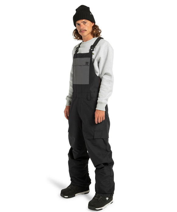 DC SHOES メンズ DOCILE BIB スノーパンツ 【25-26SNOWモデル】 KVJ0 / L