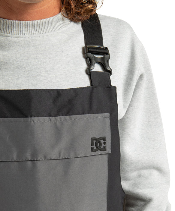 DC SHOES メンズ DOCILE BIB スノーパンツ 【25-26SNOWモデル】 KVJ0 / L