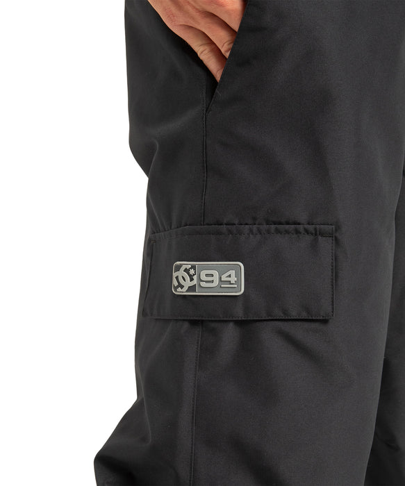 DC SHOES メンズ DOCILE BIB スノーパンツ 【25-26SNOWモデル】 KVJ0 / L