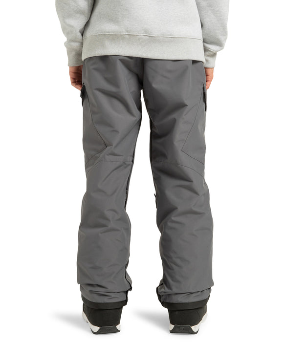 【状態良好】DC Shoe BANSHEE PANT スノーボードパンツ グレー DC SHOES メンズ BANSHEE PANT スノーパンツ 【25-26SNOWモデル】