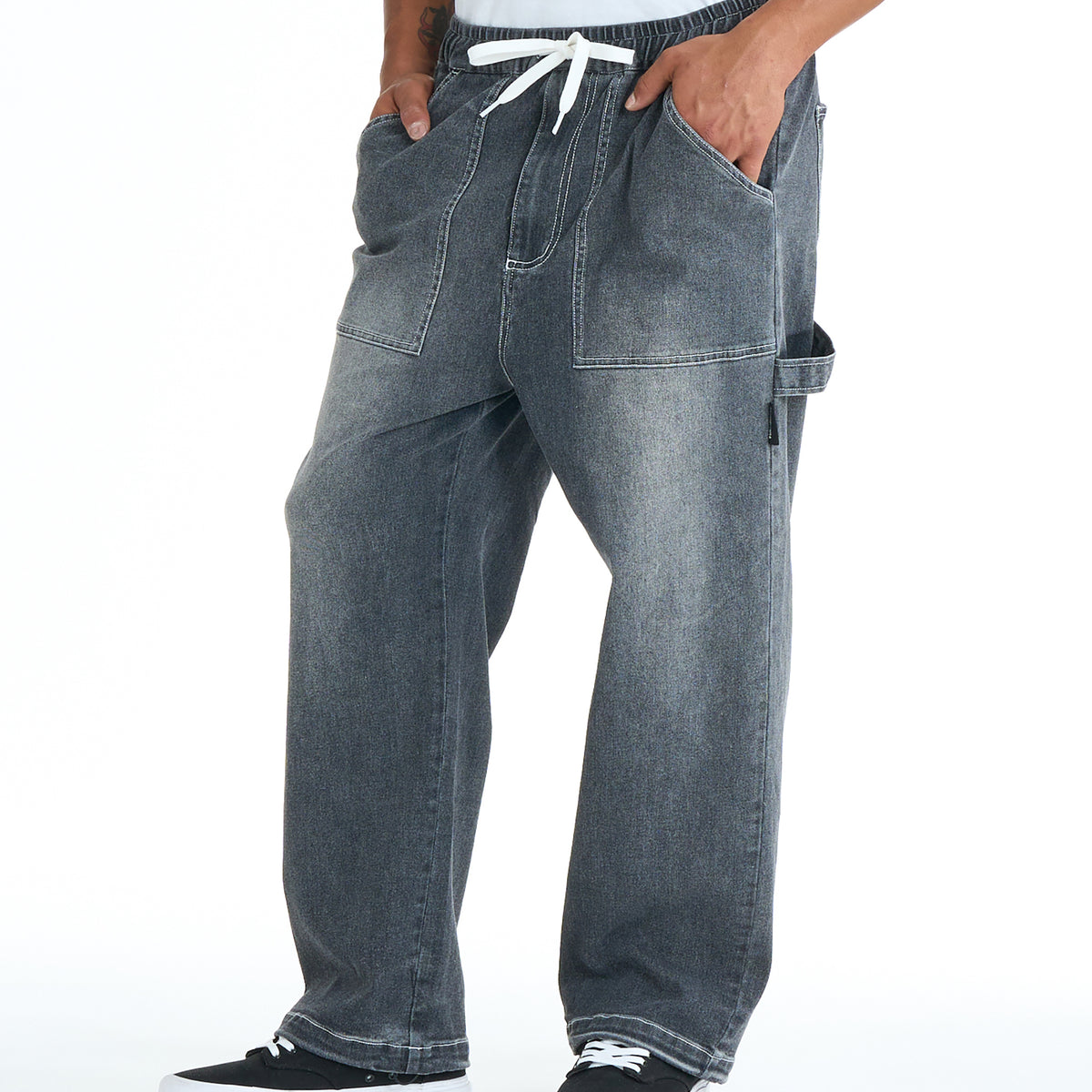 SALE】DC SHOES メンズ 26 WIDE PAINTER PANT デニム ペインターパンツ