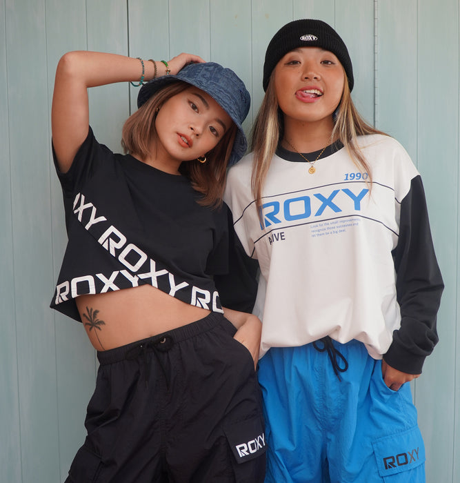 Roxy 速乾 UVカット Tシャツ ロンT BIG DEAL L/S TEE