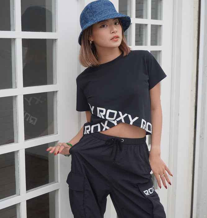 Roxy 速乾 Tシャツ BIG DEAL S/S TEE