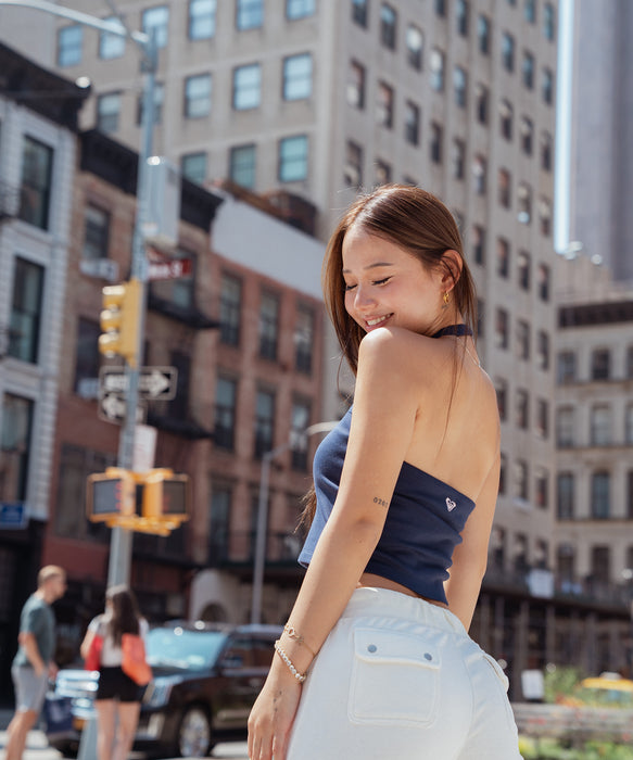 Roxy ROXY x MANA HALTER ウィメンズ ホルターネック トップス &lt