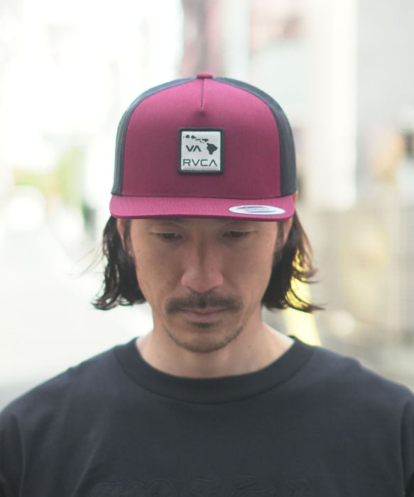 RVCA メンズ ISLANDS PATCH TRUCKER キャップ 【2026年春夏モデル】
