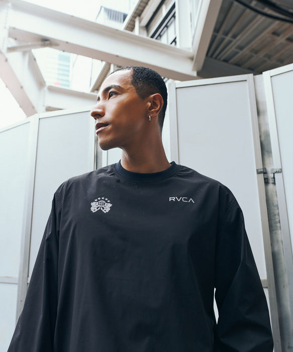 RVCA SPORT メンズ PRESSED RIP LT ストレッチ・ドライ ロンT 【2026年秋冬モデル】