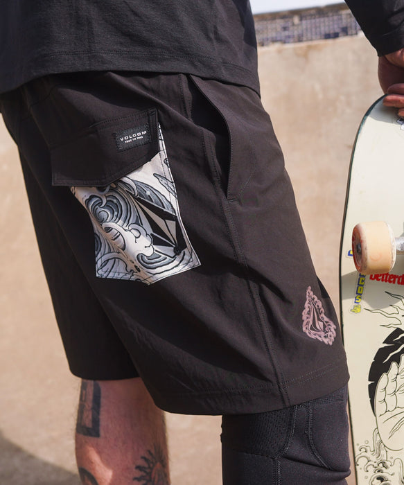 VOLCOM メンズ NOZAKA JAM SHORT ボードショーツ 【2026年春夏モデル】