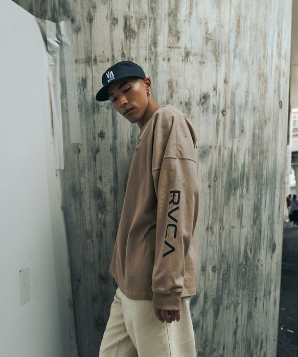 RVCA メンズ STRAIGHT HEX LT ロンT 【2026年秋冬モデル】