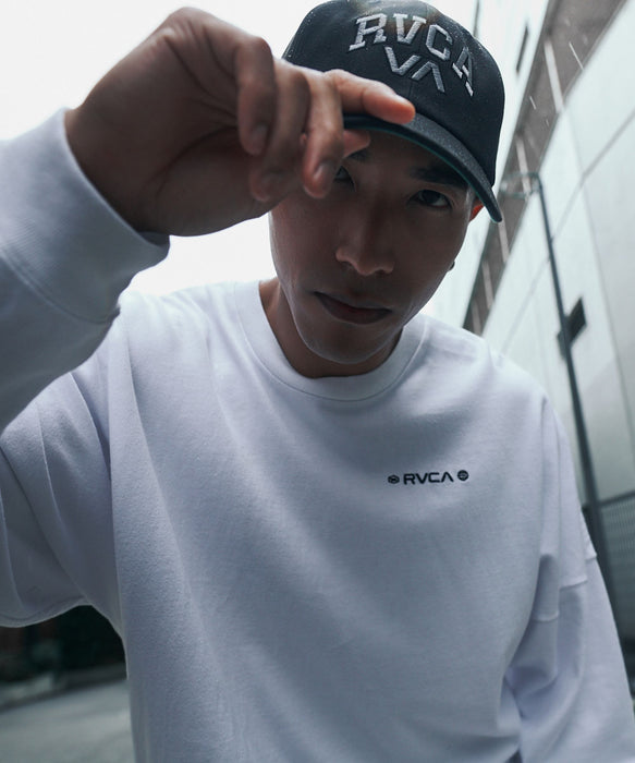 RVCA メンズ BANDANA BALANCE CRAST LT ロンT 【2026年秋冬モデル】