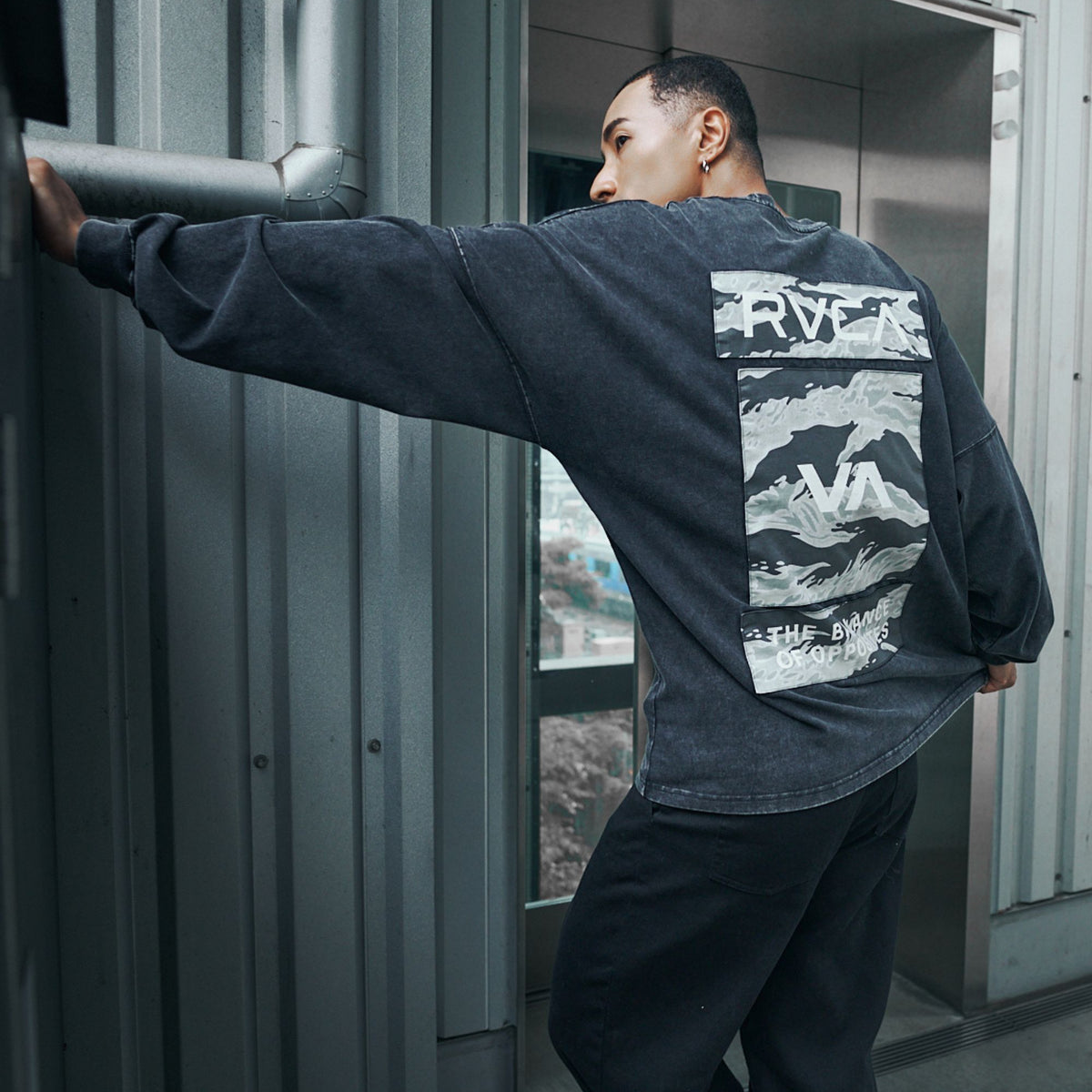 RVCA メンズ BOX RVCA LT ロンT 【2026年秋冬モデル】