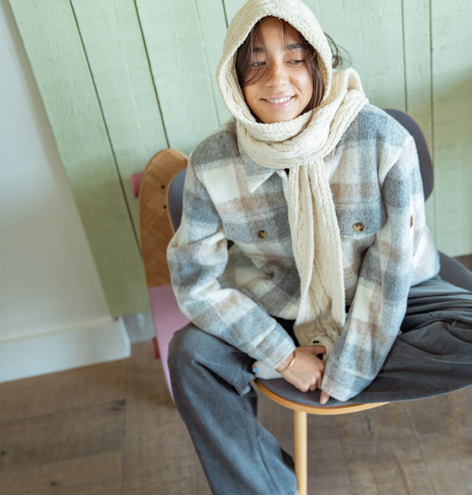 Roxy PLAID PRANA シャツジャケット