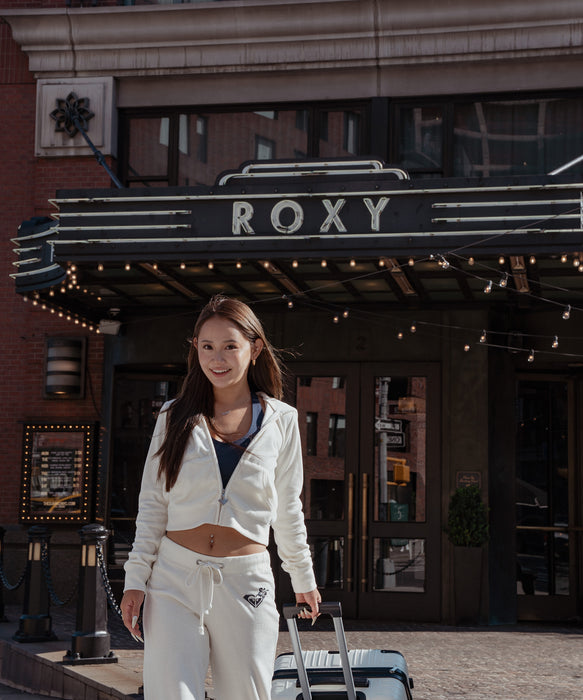 Roxy ROXY x MANA ZIP ウィメンズ フード付きパーカ 長袖 <2025FW CRUISERS X MANA COLLECTION>