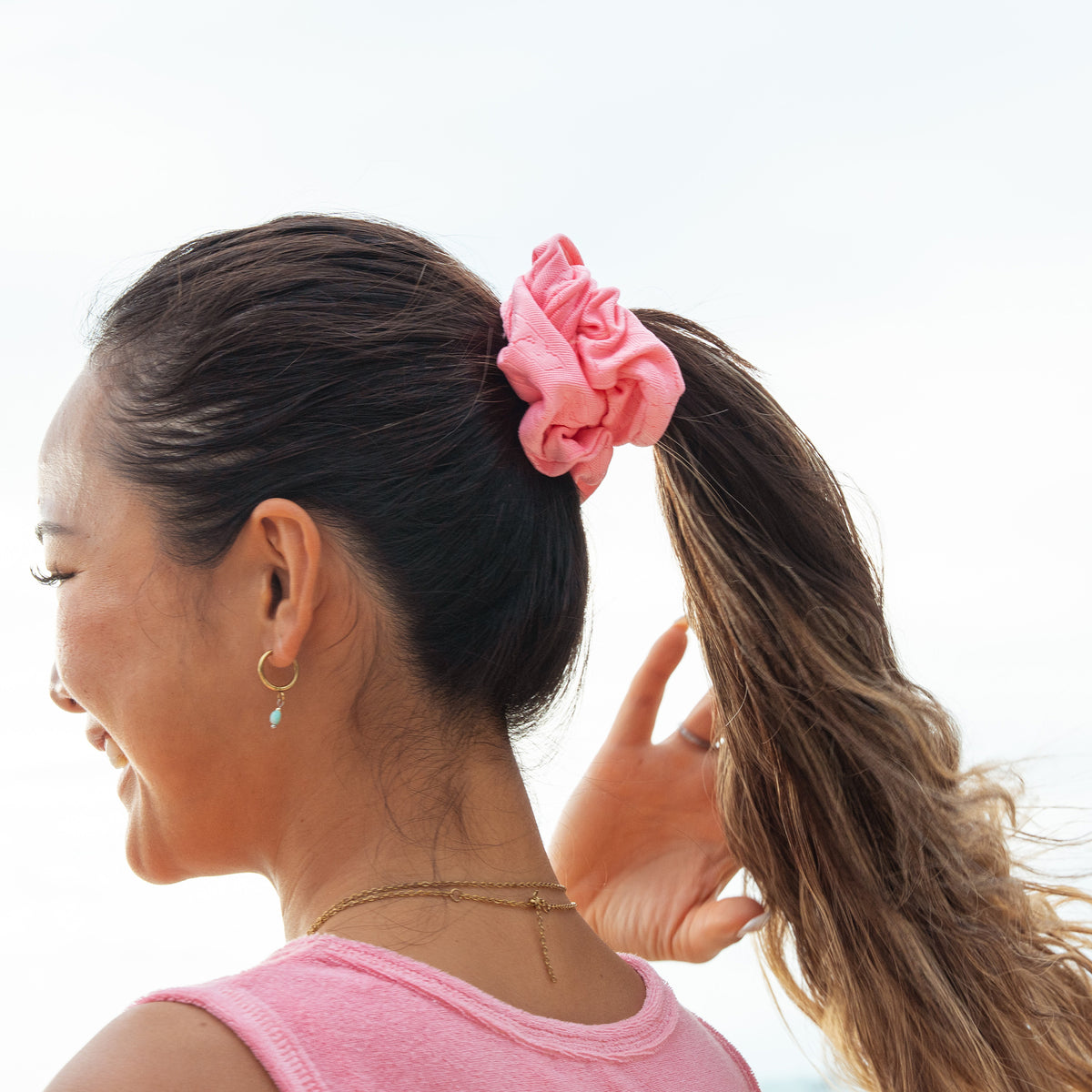 ROXY SUR SOUL JQ SCRUNCHIE シュシュ ヘアゴム 【2026年夏モデル】
