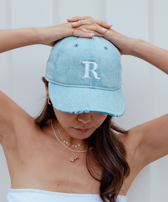 【NEW ERA】ROXY コラボキャップ 930CS ROXY WASH DENIM BLU【2026年夏モデル】