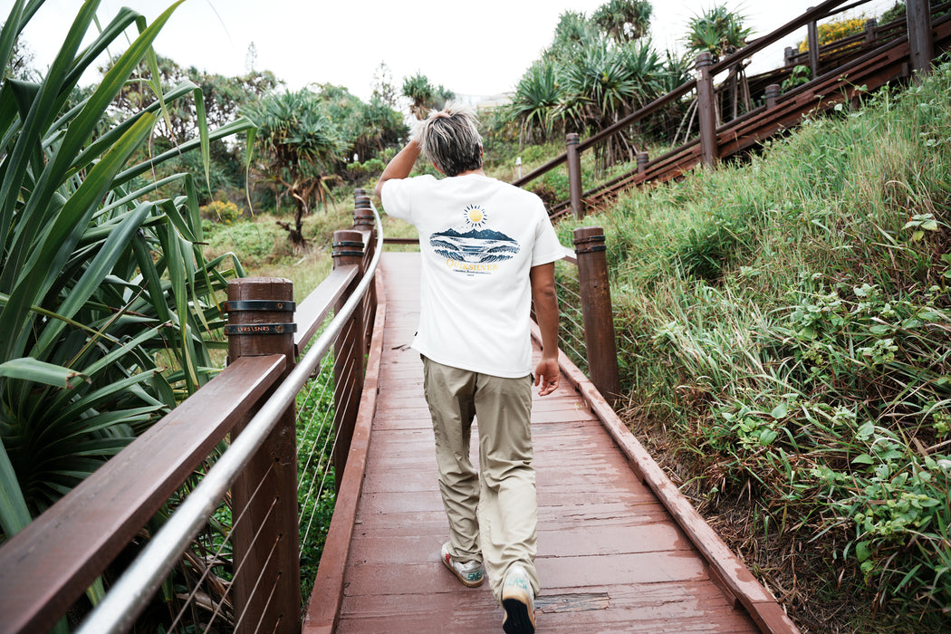 QUIKSILVER メンズ NEON BLUES ST Tシャツ 吸汗速乾 UPF50 【2026年秋冬モデル】