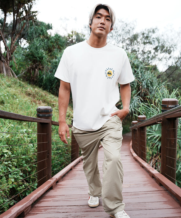 QUIKSILVER 男裝 NEON BLUES ST T恤 吸汗速乾 UPF50 【2026年秋冬款】